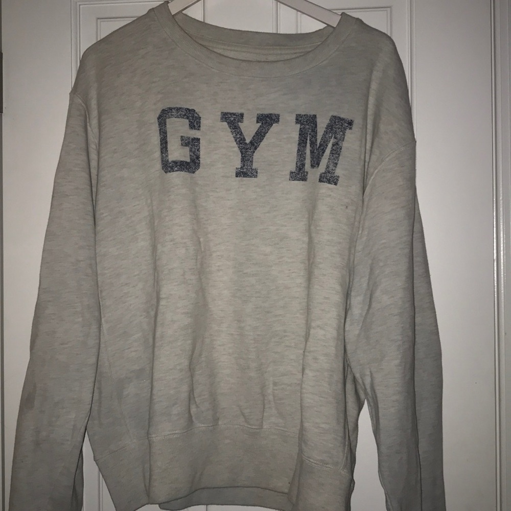 Crew neck sweatshirt